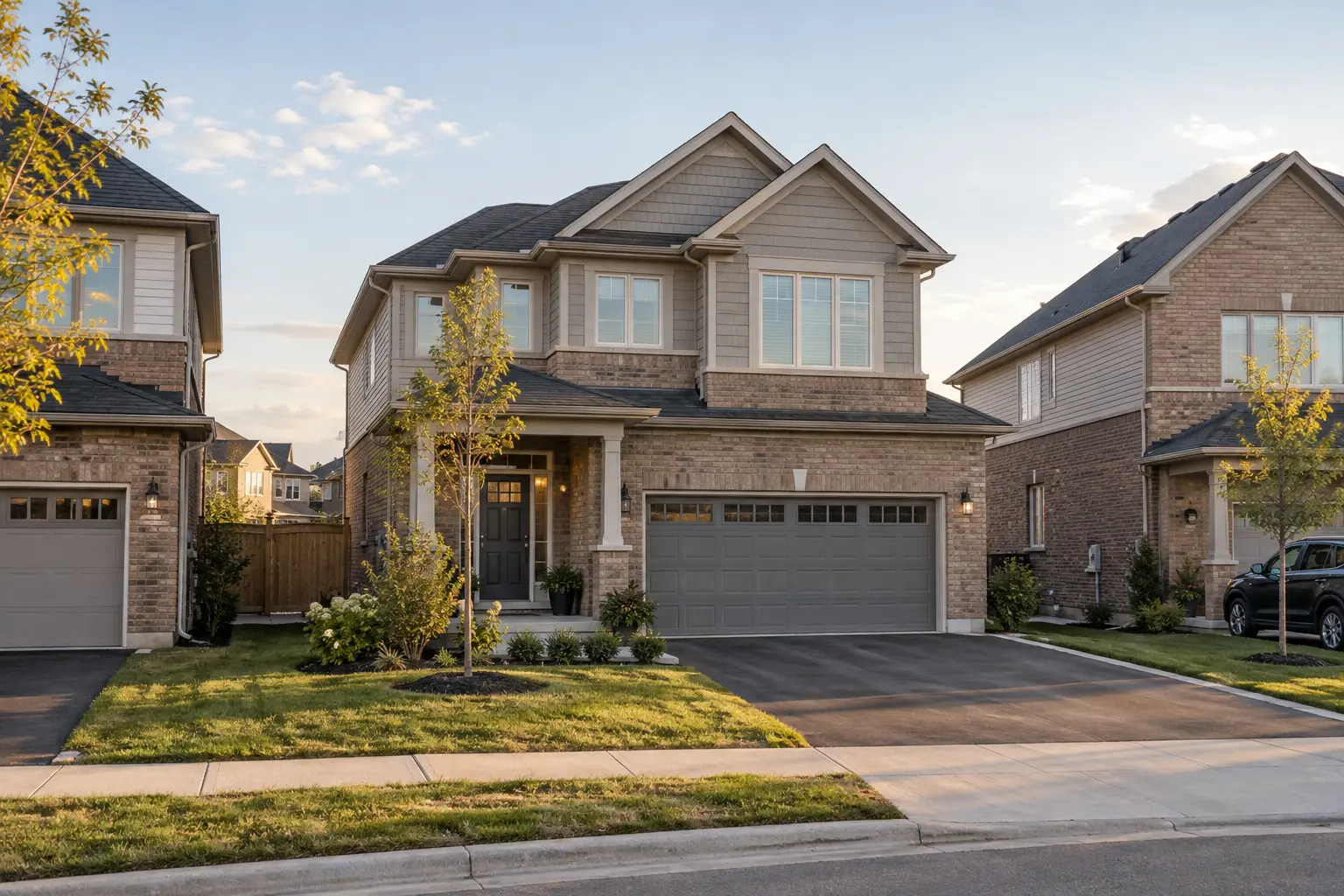 Representative newer two-storey home in a family-oriented neighbourhood